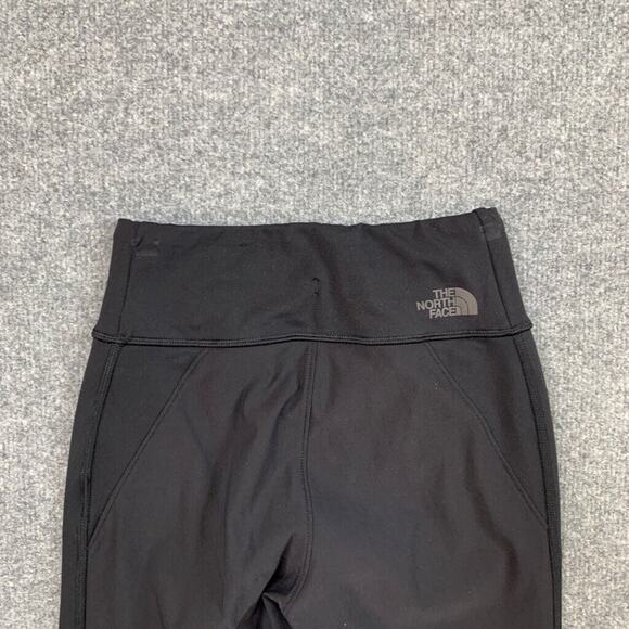 The North Face Leggings Womens XS Extra Small Black Pull On Zip Pocket Pants - Picture 10 of 14